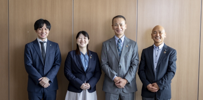 代表取締役社長と社員