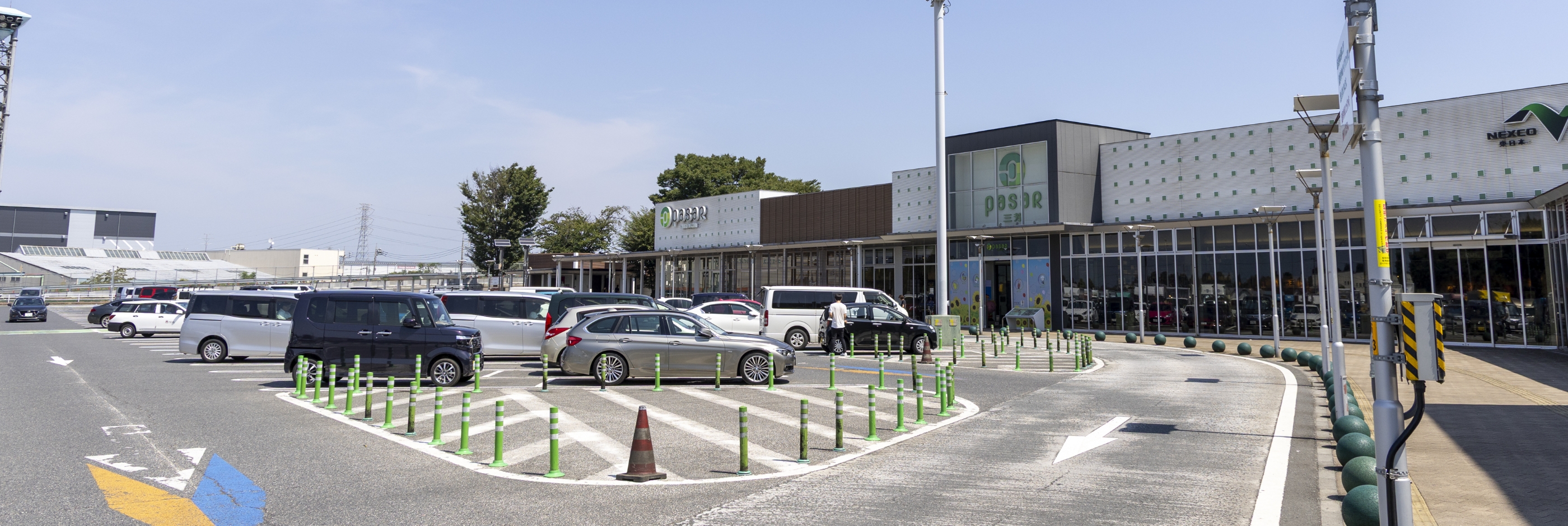 サービスエリアの写真